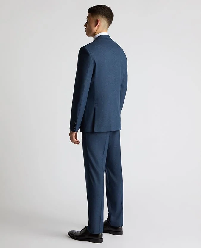 Remus Uomo Pablo Tapered Fit Stretch Jacket - Blue - 46S