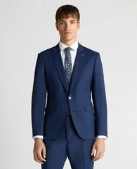 Remus Uomo Lucian Suit Jacket - Blue - 38L