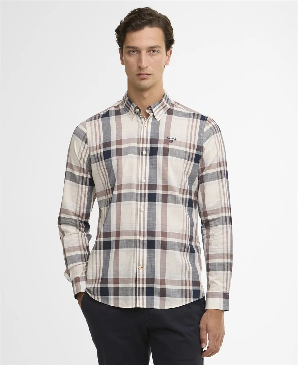 Barbour Kidd Tailored Shirt - White - XL