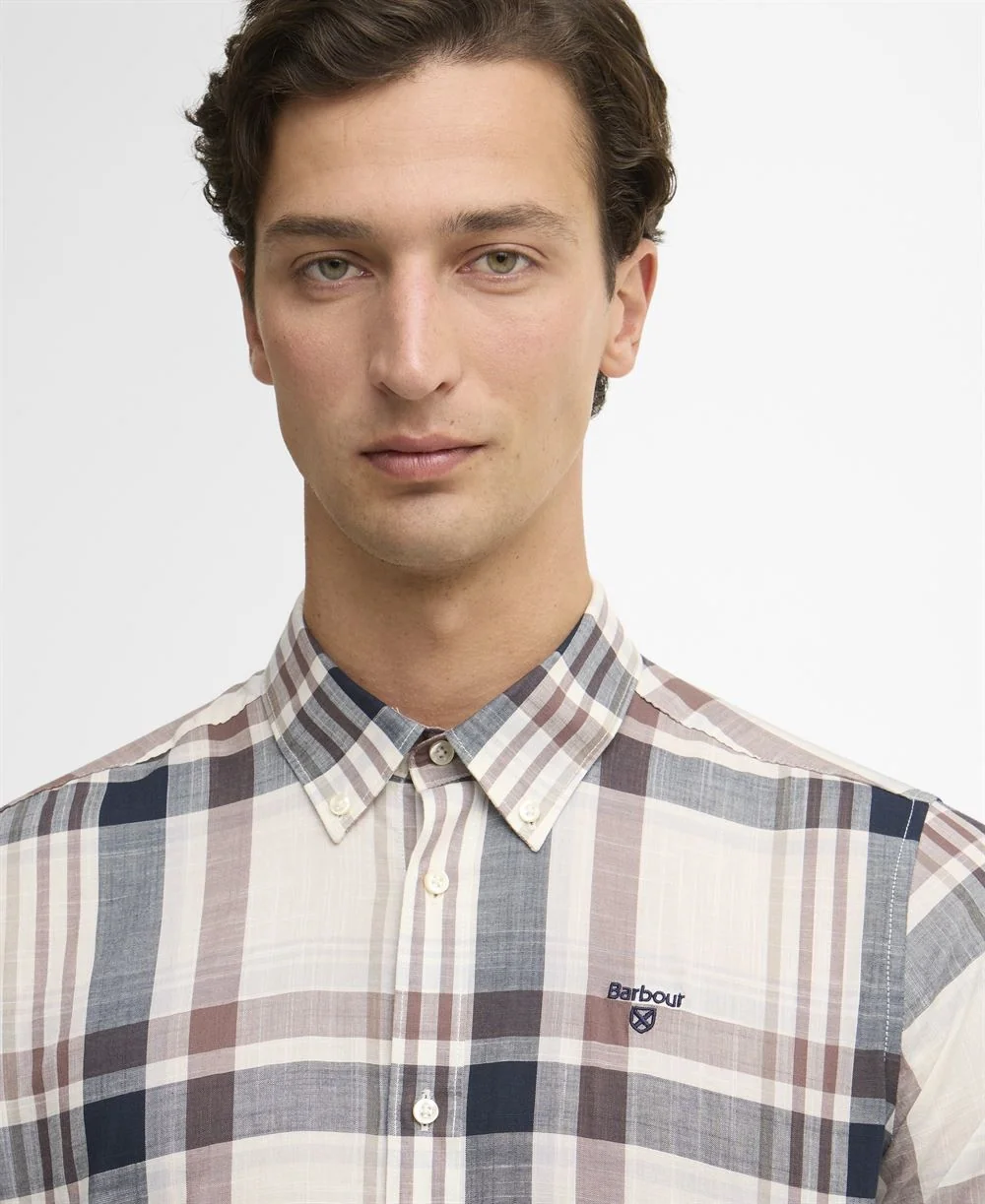 Barbour Kidd Tailored Shirt - White - XL
