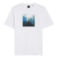 Boss Creature Printed T-shirt - White - XL