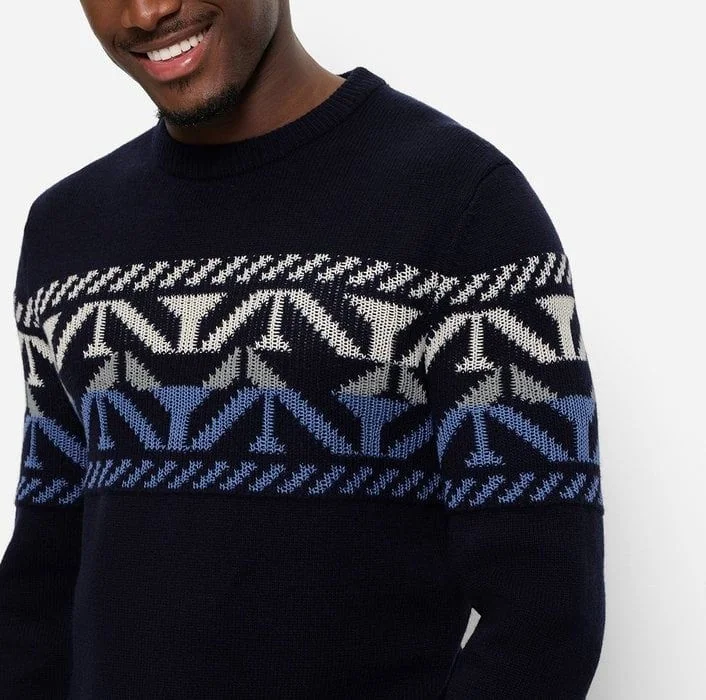 Olymp Feryle Knit Jumper - Navy - XL