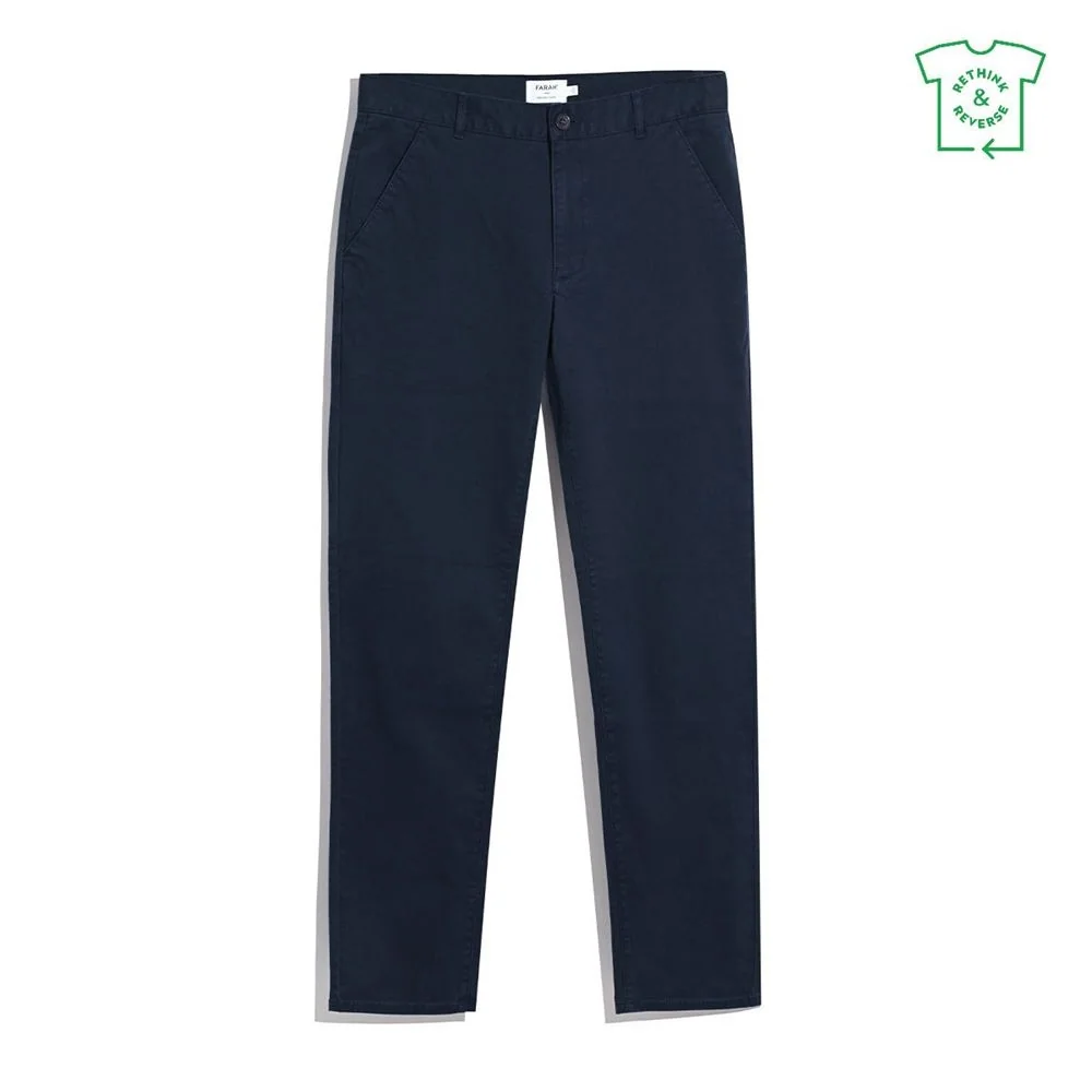 Farah Elm Slim Fit Twill Chino - Navy - 34/30