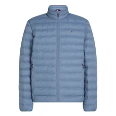 Tommy Hilfiger Packable Recycled Quilted Jacket - Sky Blue - M