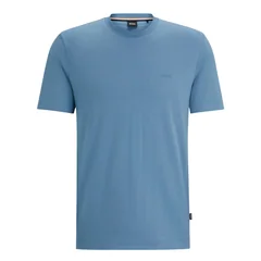 Boss Thompson Cotton-jersey T-shirt - Blue - S