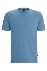 Boss Thompson Cotton-jersey T-shirt - Blue - S