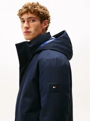 Tommy Hilfiger Tech Water Repellent Thermal Padded Parka - Navy - XL