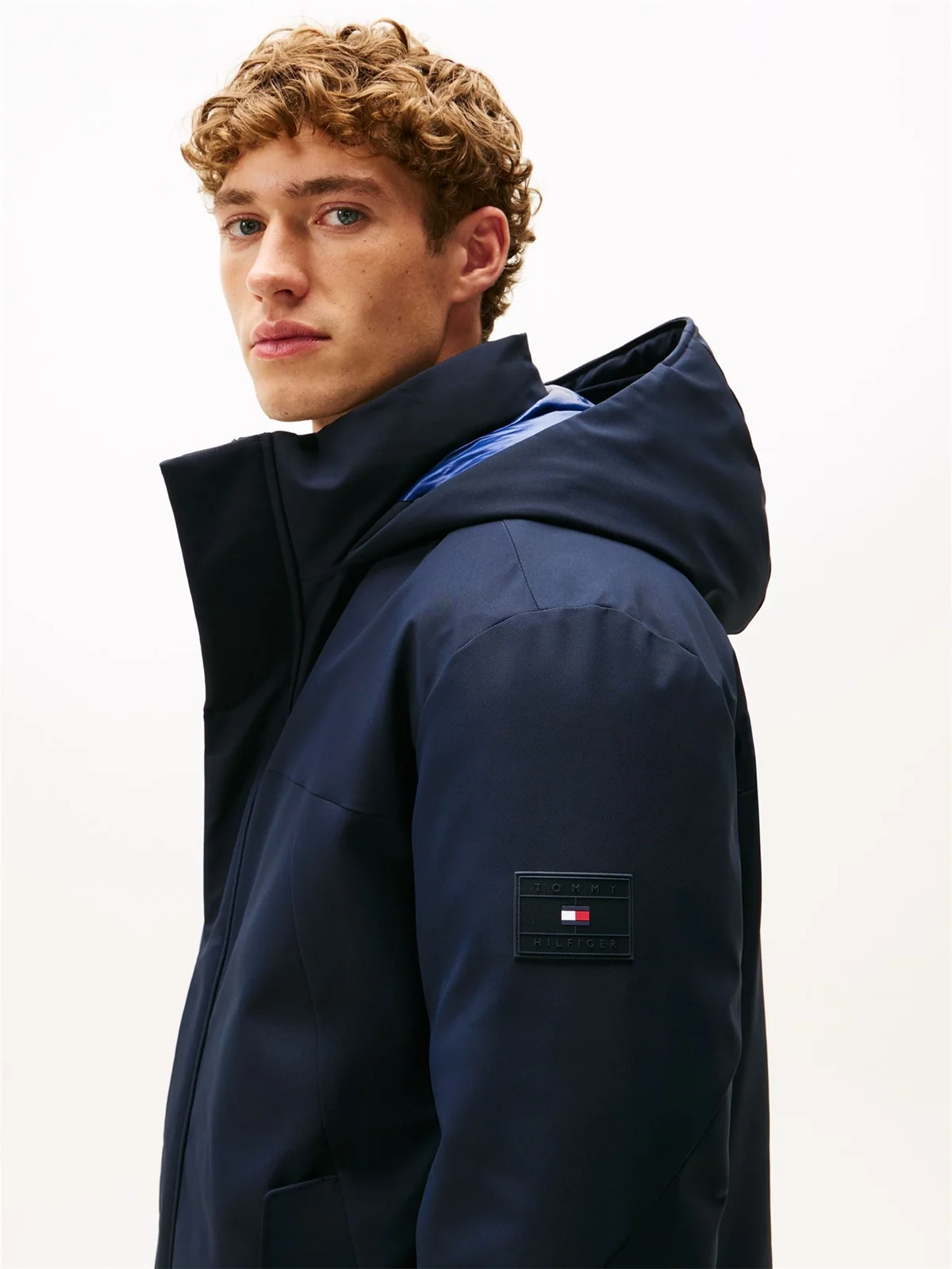 Tommy Hilfiger Tech Water Repellent Thermal Padded Parka - Navy - XL