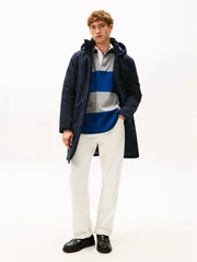 Tommy Hilfiger Tech Water Repellent Thermal Padded Parka - Navy - XL