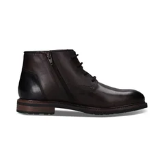 Bugatti Mosta Leather Lace-up Boots - Brown - 43