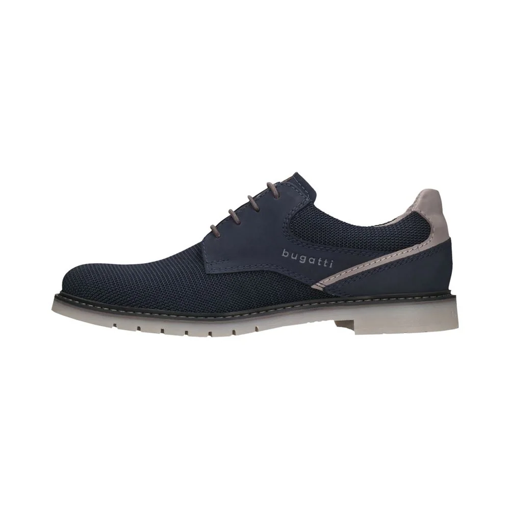Bugatti Cairo Lace Up Shoes - Navy - 44