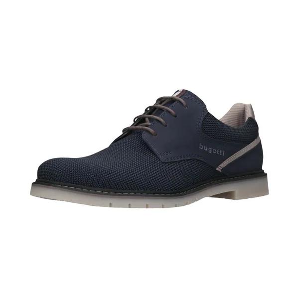 Bugatti Cairo Lace Up Shoes - Navy - 44