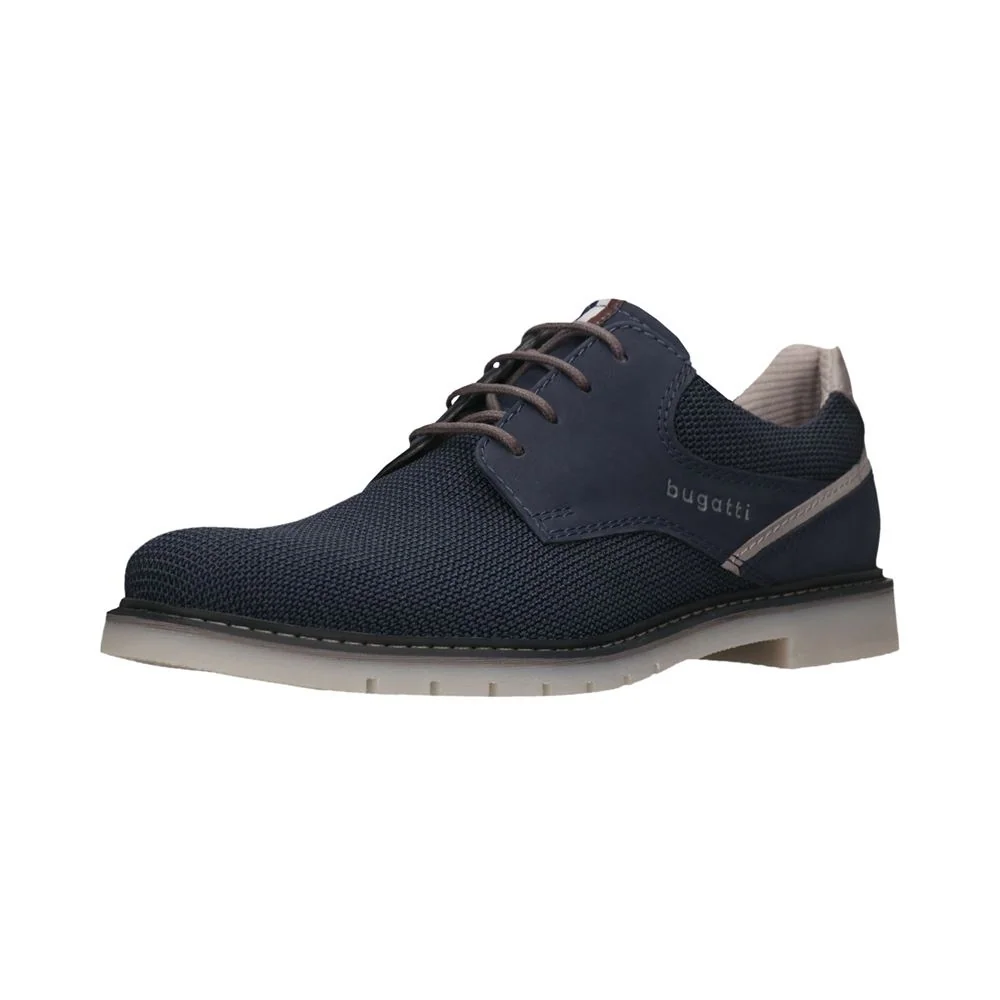 Bugatti Cairo Lace Up Shoes - Navy - 44