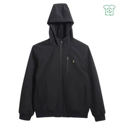 Farah Rudd Softshell Jacket - Black - XL