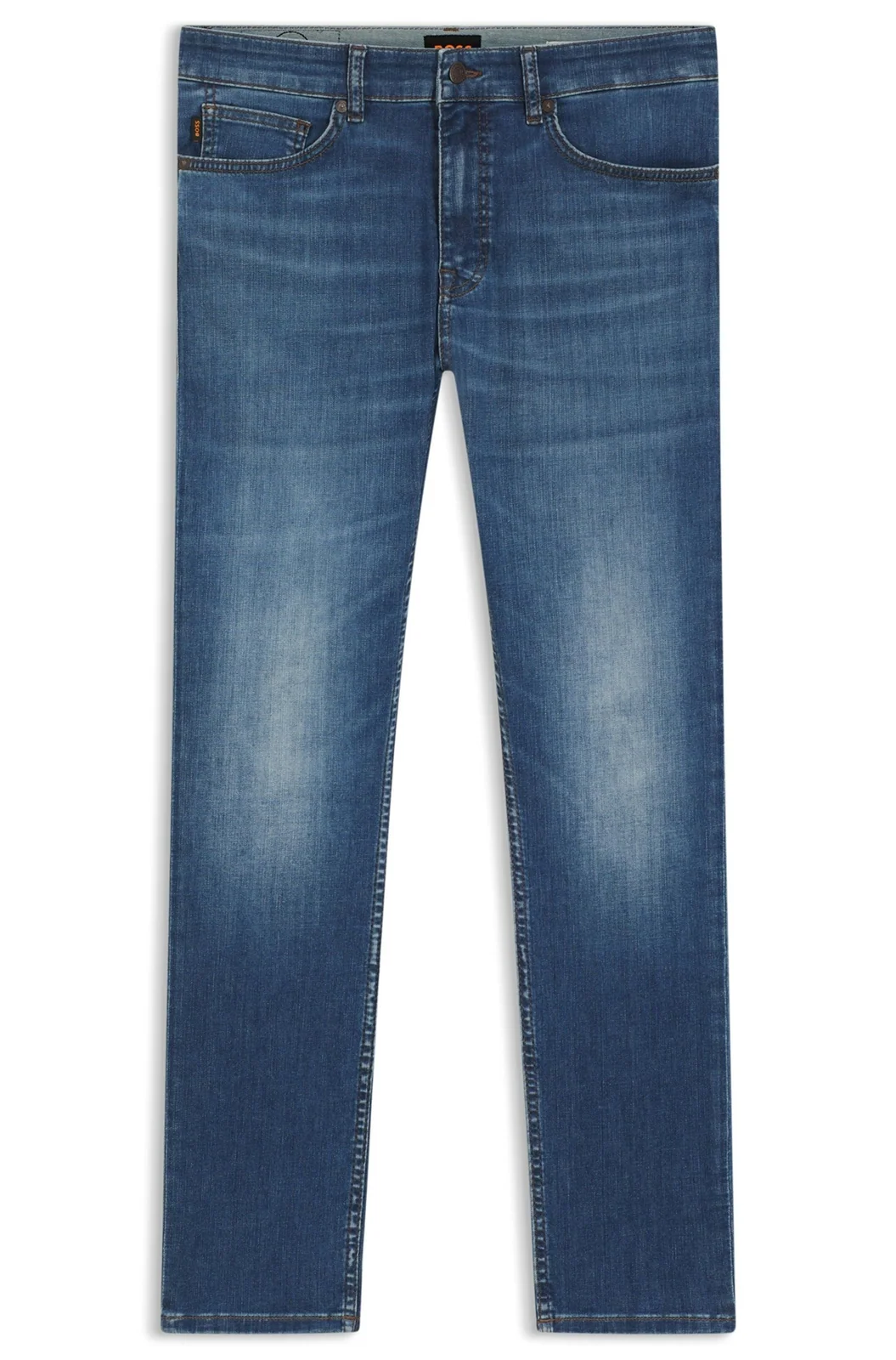 Boss Delaware Slim-fit Jeans in Soft-motion Denim - Blue - 38/32