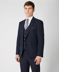 Remus Uomo Tapered Jacket - Dk Navy - 44R