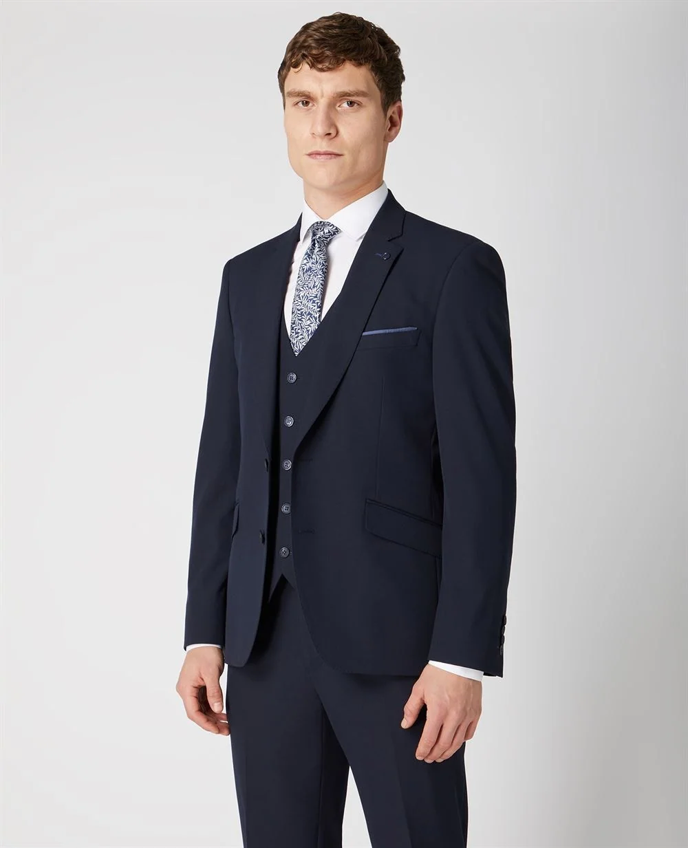 Remus Uomo Tapered Jacket - Dk Navy - 44R