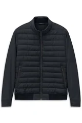 Bugatti Mens Hybrid Blouson Jacket - Navy - 40R