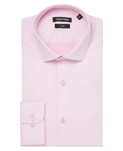 Remus Uomo Kirk Slim Fit Shirt - Light Pink - 15.5
