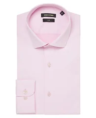 Remus Uomo Kirk Slim Fit Shirt - Light Pink - 15.5