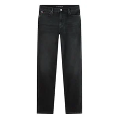 Tommy Hilfiger Denton Whiskered Slim Straight Jeans - Grey - 36/32