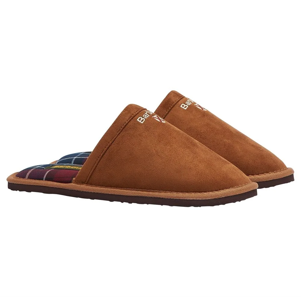 Barbour Everitt Mule Slipper - Brown - 43