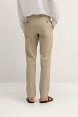 Bugatti Mens Casual Style Trousers - Beige - 38/34