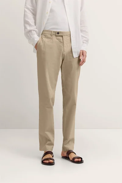 Bugatti Mens Casual Style Trousers - Beige - 38/34