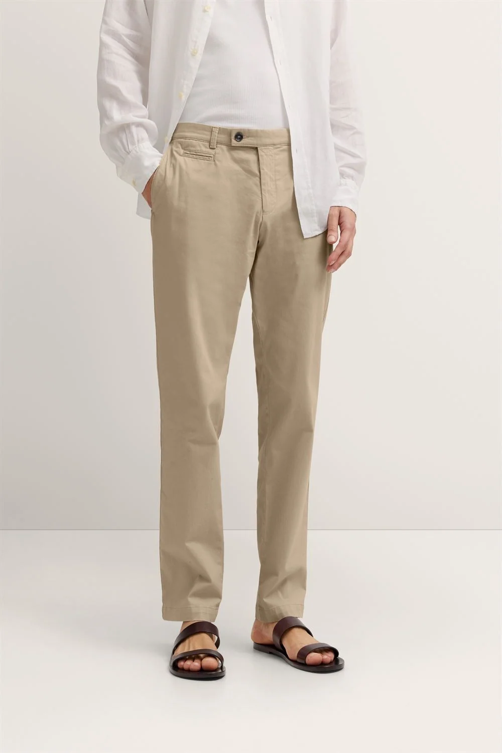Bugatti Mens Casual Style Trousers - Beige - 38/34