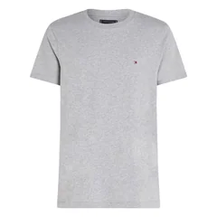 Tommy Hilfiger Essential Flag Embroidery Crew Neck T-Shirt - Grey - XS