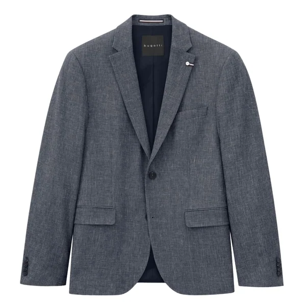 Bugatti Stretch Jersey Sports Jacket - Blue - 44R