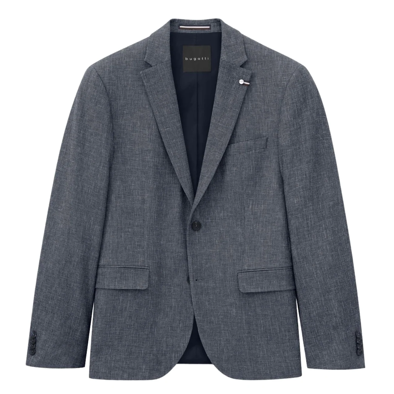 Bugatti Stretch Jersey Sports Jacket - Blue - 44R
