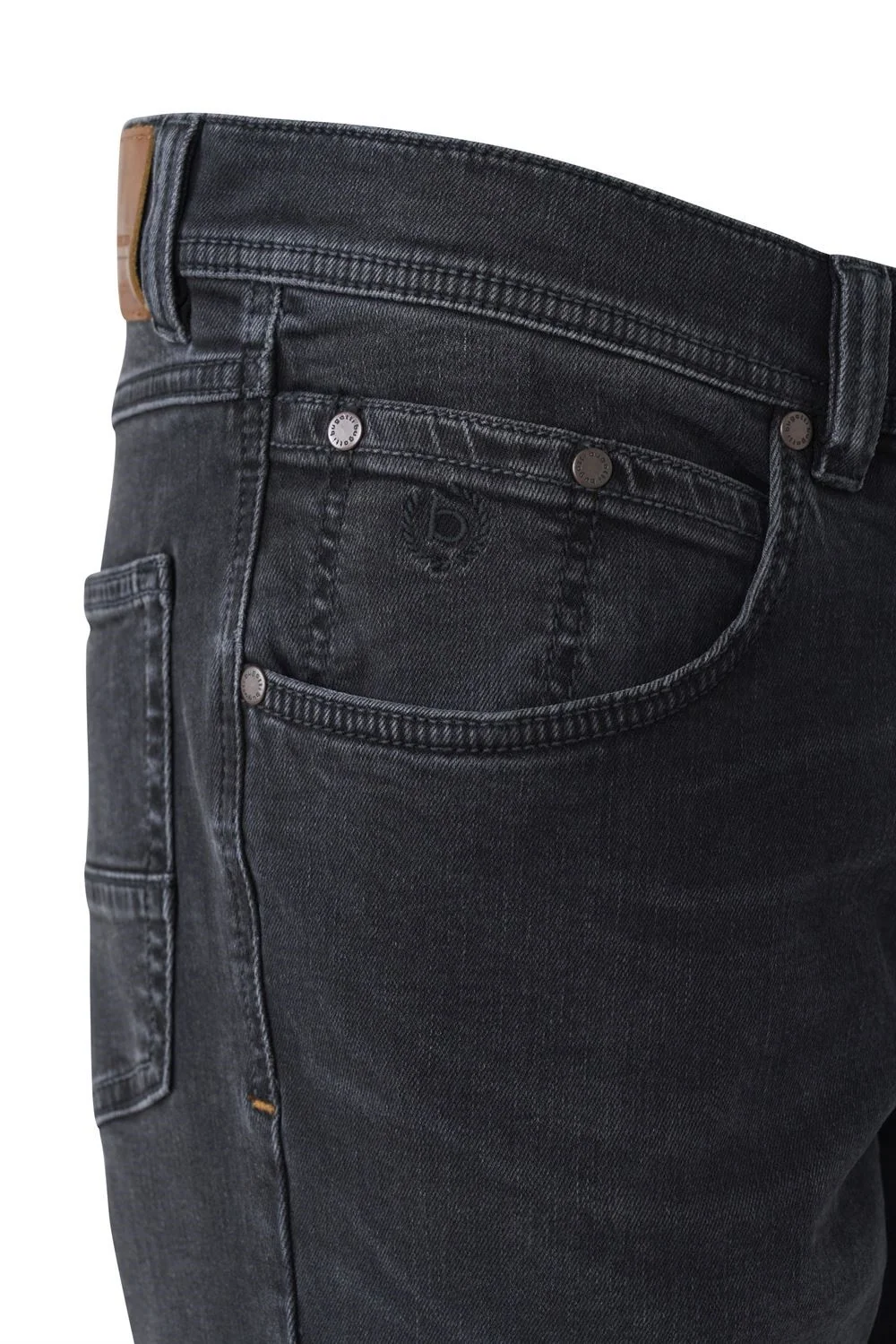 Bugatti Mens Regular Fit Jeans - Grey - 38/32