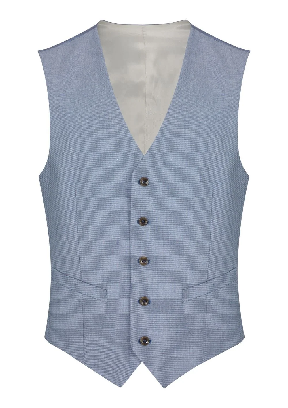Daniel Grahame Dale Waistcoat - Lt Blue - 40R