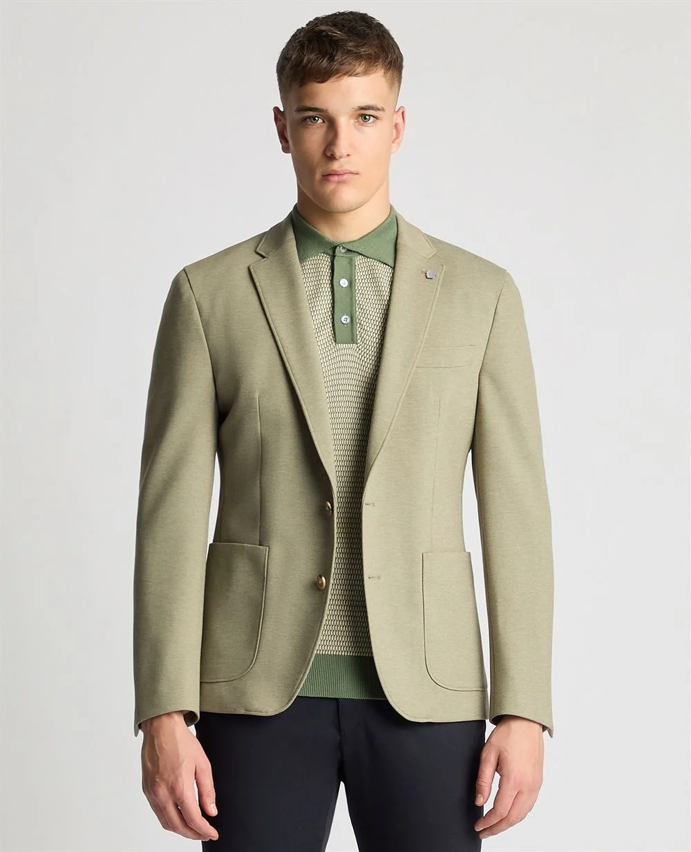 Remus Uomo Napoli Sports Jacket - Green - 44R