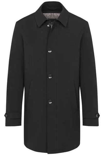 Bugatti Mens Poplin Coat - Black - 40R