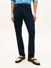 Tommy Hilfiger Denton Five-Pocket Stretch Essential Trousers - Navy - 38/32