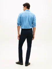 Tommy Hilfiger Denton Five-Pocket Stretch Essential Trousers - Navy - 38/32