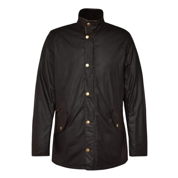 Barbour Prestbury Wax Jacket - Brown - M