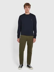 Farah Elm Slim Fit Twill Chino - Green - 32/30