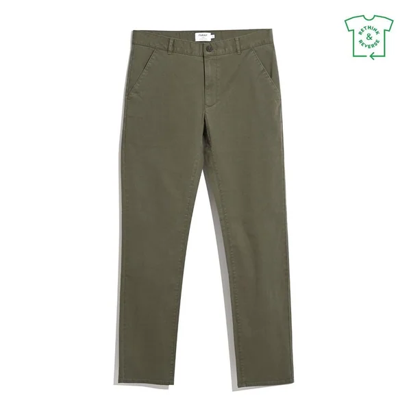 Farah Elm Slim Fit Twill Chino - Green - 32/30