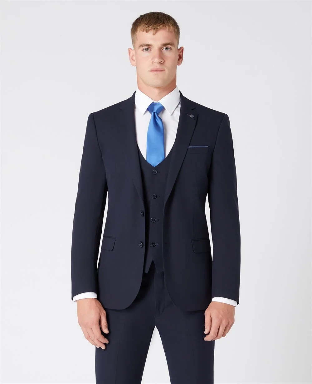 Remus Uomo Luca Suit Jacket - Dk Navy - 34R
