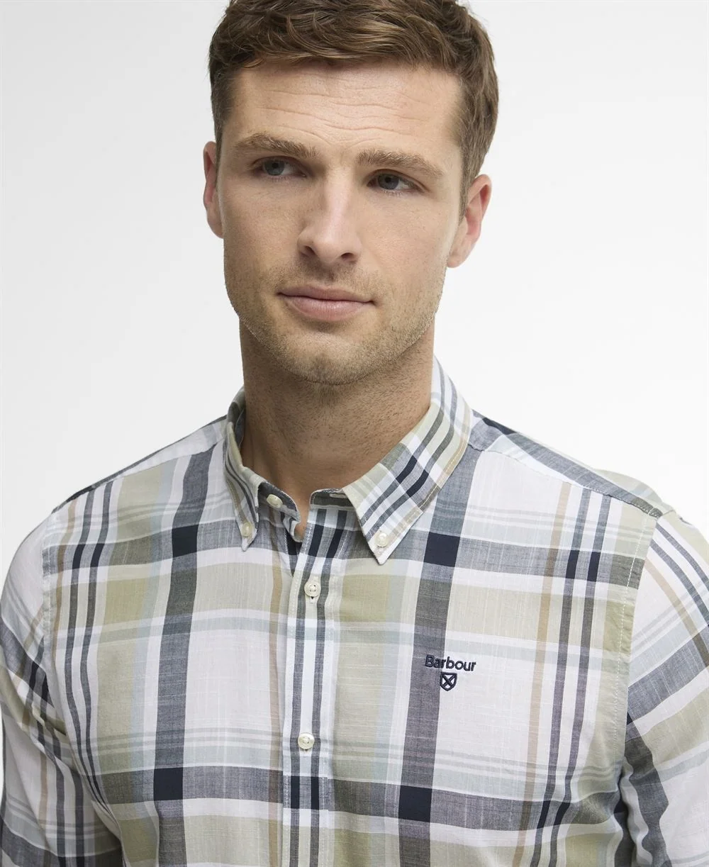 Barbour Kidd Tailored Shirt - Green - XL