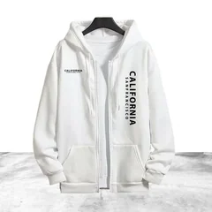 Tracksuit Men's Printing Casual Zip Hooded Sweatshirts Coat Outdoors Sports Jogging Man Clothing Autumn Winter Single Tops Pants