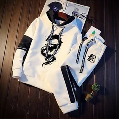 Autumn Winter Men's Tracksuit Quality Casual Hoodie Sweatshirts Outdoors Sports Jogging Clothing 2026 Street Pullover Sportswear