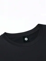 New Autumn Winter Men Business Casual Tshirt Shorts Set Fitness Running Outdoor Sports Black T-Shirt Set Oversized Two-Piece Set