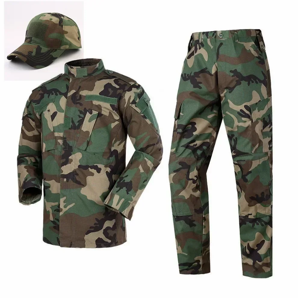 2026 Multicam Tactical Jacket Pants Set, Navy BDU E Uniform for Outdoor Hiking Airsoft Hunting