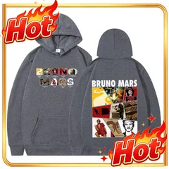 Bruno Mars The Romantic Album Tour 2026 Hoodie Man Woman Hip-hop Harajuku Tracksuit Long Sleeves Casual Loose Oversized Pullover