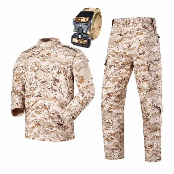 14 Colors Tactical Tom ACU Men's Outdoor Long Sleeved Training Tactical Camouflage Suit