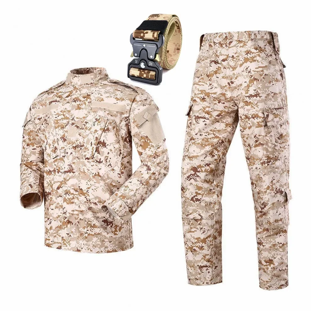 14 Colors Tactical Tom ACU Men's Outdoor Long Sleeved Training Tactical Camouflage Suit